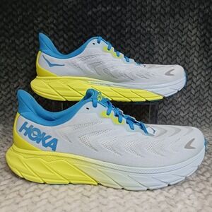 Hoka One One Arahi 6 Wide Ice Water Evening Primrose Men's Running Shoes 12.5 2E
